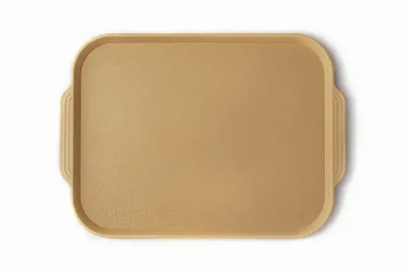 Поднос 45*35,5 см. бежевый АБС-пластик ОСОБО ПРОЧНЫЙ морозостойкий MGprof /1/10/