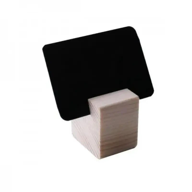 Держатель для ценников и табличек 3*4 см. h=4 см. дерев. /1/