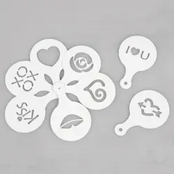 Трафарет декоратор набор 8 шт. пластик P.L. Proff Cuisine