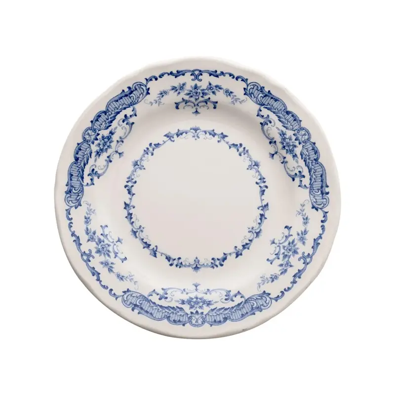 Тарелка мелкаяØ 15,6 см, цвет декора синий