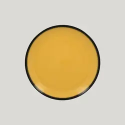 Тарелка круглая RAK Porcelain LEA Yellow 27 см (желтый цвет)