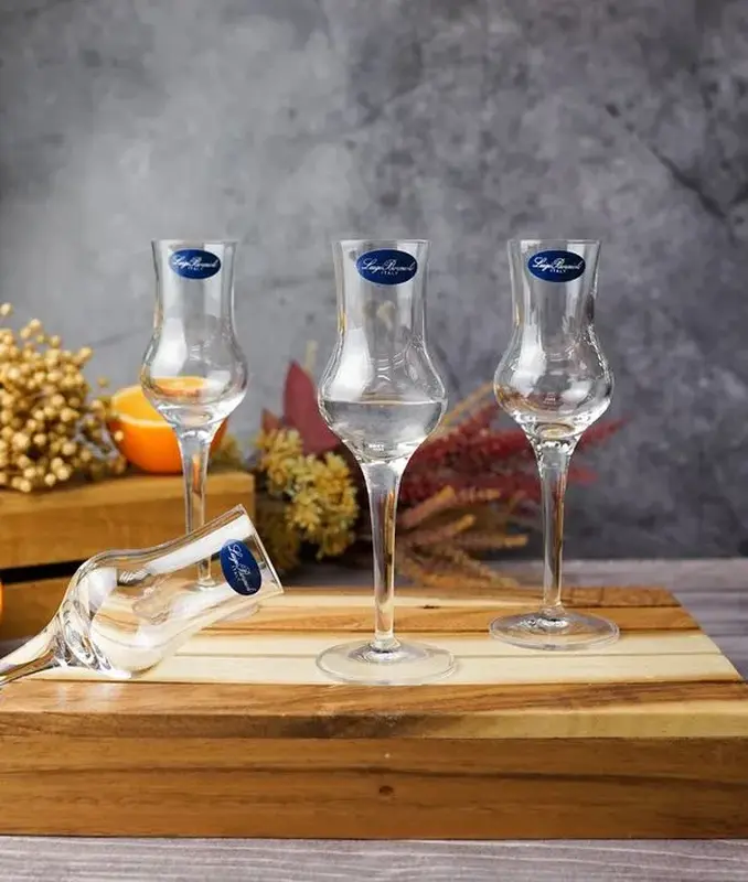 Набор рюмок для граппы, 4 шт., Luigi Bormioli, Наборы посуды, 90 мл