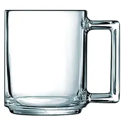 Кружка прозрачная, ARC International, Fitness, 320 мл, d 7.4 см, h 10.2 см