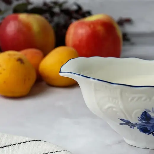 Соусник P.L. Proff Cuisine Blue Flower 150 мл 12*5,9 см h7,1 см