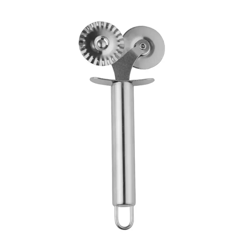 Нож для теста, Abert, нерж., двойной, ручка нерж., 17.5 см, d 3.8 см, 