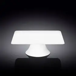 Подставка для торта квадрат 25,5*25,5 см. h=9 см. фарфор Wilmax /1/8/