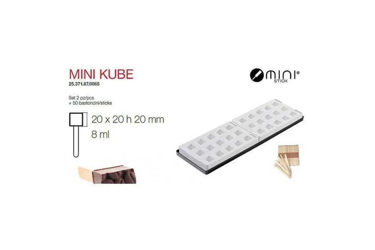 Форма кондитерская Silikomart MINI KUBE, ячейки 2*2 см, h 2 см, силикон, Италия