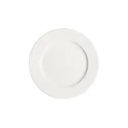 Тарелка d=230 мм. Белый Луп узкая полоска Bonna /1/12/972/ 