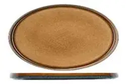 Тарелка овальная 35,5x23,5 см, QUINTANA AMBER