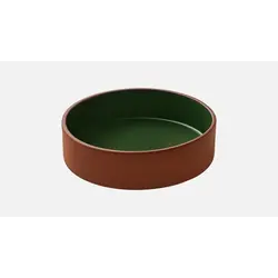 Салатник 1 л, d 18 см, h 5,5 см, цвет зелёный, Jardim
