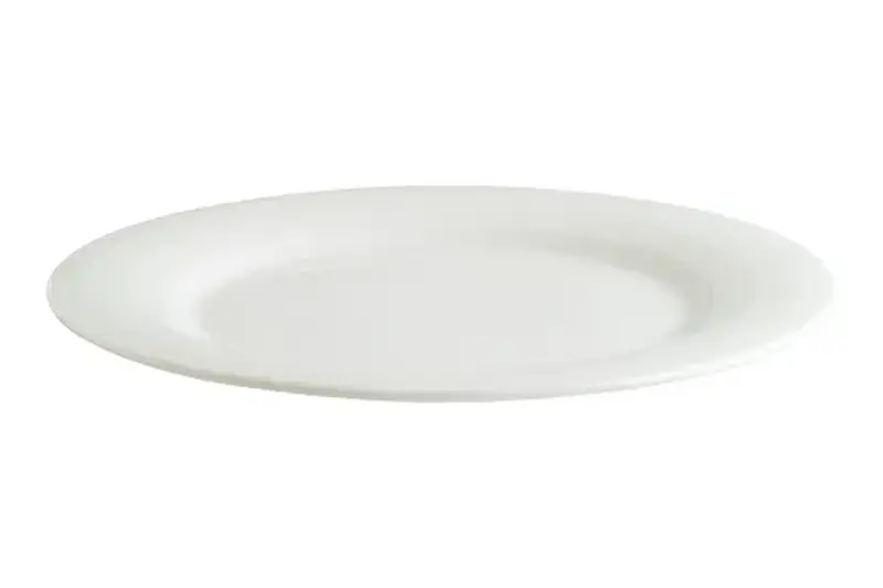 Тарелка d=300 мм. Белый Хало широкая полоска Bonna /1/6/402/ 