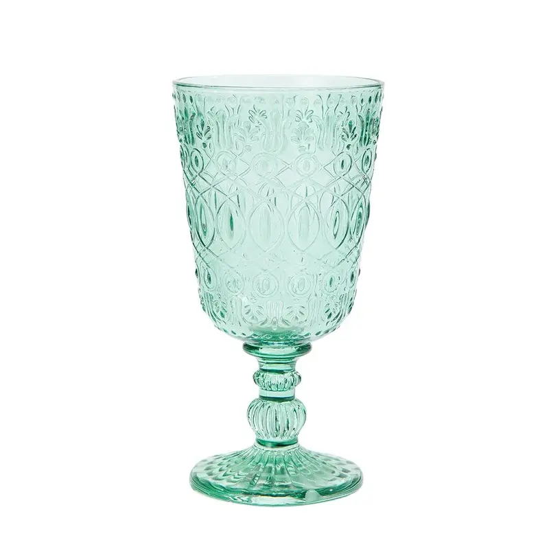 Бокал для вина 300 мл зеленый d 8,5 см h16 см Green Glass P.L. - BarWare [6]