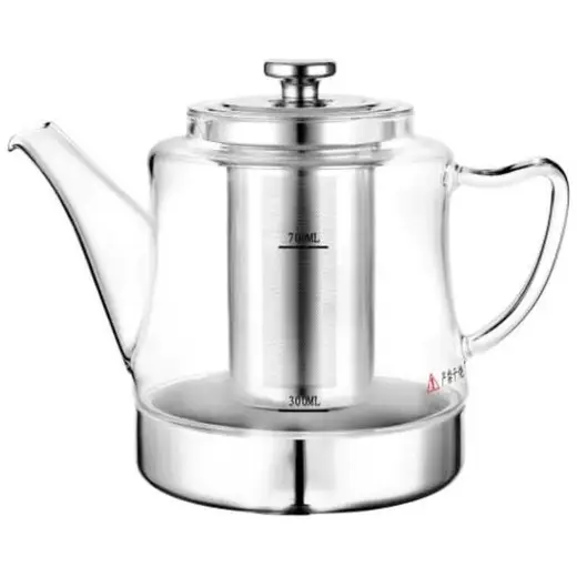 Чайник 1800 мл с фильтром термостекло P.L. Proff Cuisine