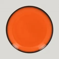 Тарелка круглая RAK Porcelain LEA Orange 27 см (оранжевый цвет)