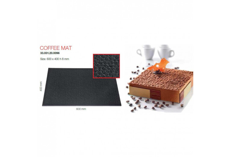 Коврик кондитерский для создания тексуры Silikomart COFFEE MAT, силикон, 40*60 см, Итали