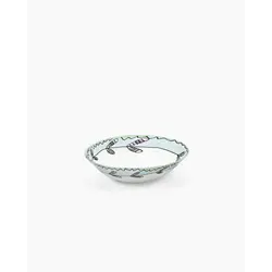 Салатник низкий 22 см Blossom Milk Midnight Flowers