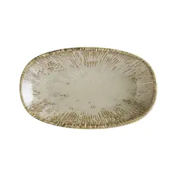 Блюдо овальное 240*140 мм. Снэл Песок, форма Гурмэ Bonna /1/12/1164