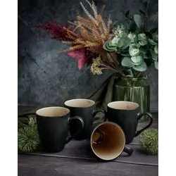 Набор кружек Cosy & Trendy Laguna Old Rose, 450 мл., 4 шт., керамика