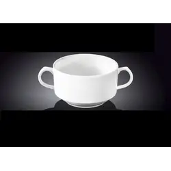 Бульонница 350 мл. d=105 мм. h=63 мм. с ручками Wilmax /4/48/