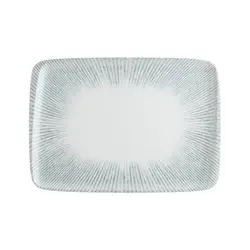 Блюдо прямоуг. 300*210 мм. Ирис Серый, форма Мув Bonna /1/6/ 