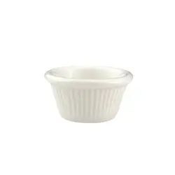 Форма для запекания 75 мл. d=70 мм. (рамекин) Белый, форма Оптива Bonna /1/24/3456/ 