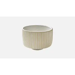 Кружка без ручки, (с рельефом) 300 мл, d 9,7 см, h 6,7 см, цвет белый, Nara