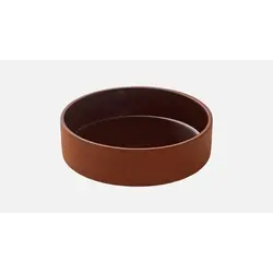 Салатник 1 л, d 22 см, h 4,3 см, цвет коричневый, Jardim