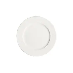 Тарелка d=300 мм. Белый Луп узкая полоска Bonna /1/6/372/ 