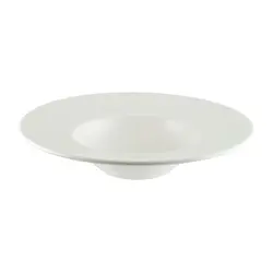 Тарелка для пасты d=280 мм. 400 мл. Белый Луп узкая полоска Bonna /1/6/396/ 