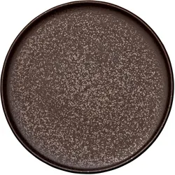 Тарелка без рима d 22 см, NIVO MOKKA, World of Colours