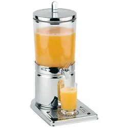 Диспенсер для соков, холод.напитков, колба пласт. с 2-мя охлажд. элементами, APS, 4 л, h 43 см