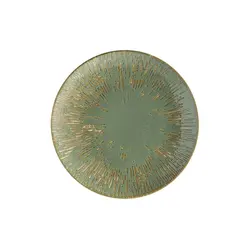 Тарелка d=300 мм. Снэл Зеленый чай, форма Гурмэ Bonna /1/6/372