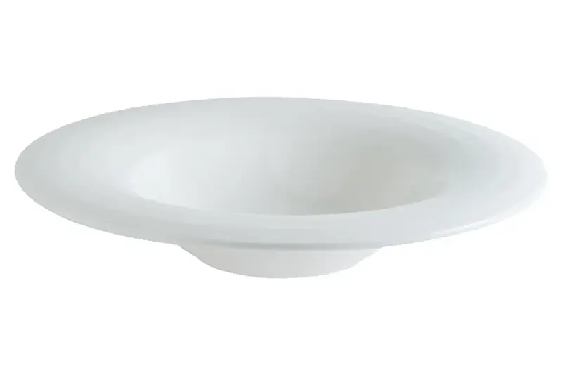 Тарелка d=270 мм. глубокая 450 мл. Белый Хало широкая полоска Bonna /1/6/408/ 