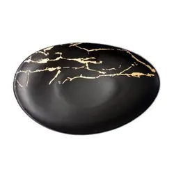 Тарелка 30*19 см Black Gold P.L. Proff Cuisine [4]