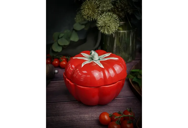 Емкость с крышкой 17,6 см, Tomato