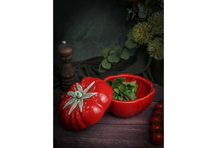 Емкость с крышкой 17,6 см, Tomato