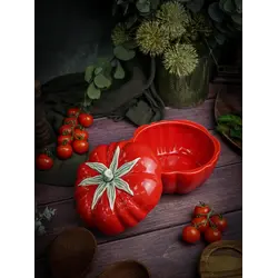 Емкость с крышкой 17,6 см, Tomato
