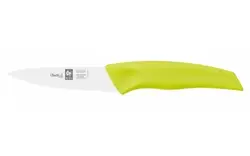 Нож для овощей 100/200 мм. салатовый I-TECH Icel /1/