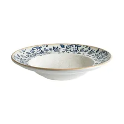 Тарелка d=240 мм. глубокая 400 мл. h=52 мм. Виенто, форма Гурмэ Bonna /1/6/432 