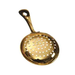 Стрейнер 16 см. d=8 см. Джулеп золотой нерж. MGsteel /1/144/