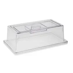 Крышка, APS, поликарбонат, прозрачная, GN 1/3, 32.5 * 17.6 см, h 10.5 см 