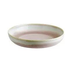 Тарелка d=250 мм. глубокая 1520 мл. h=45 мм. с бортом Пинк, форма Потт Bonna /1/6/312/