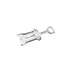 Штопор рычажный 16 см. белый цинк. сплав FM /1/6/