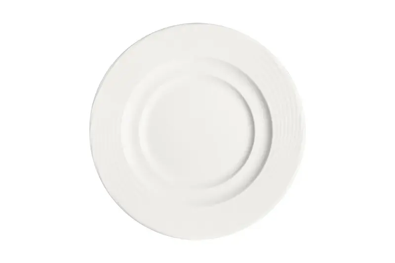 Тарелка d=170 мм. Белый Луп узкая полоска Bonna /1/12/1284/ 