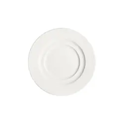 Тарелка d=170 мм. Белый Луп узкая полоска Bonna /1/12/1284/ 