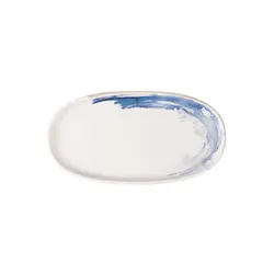 Блюдо овальное 21 см Quartet Aqua PIOLI