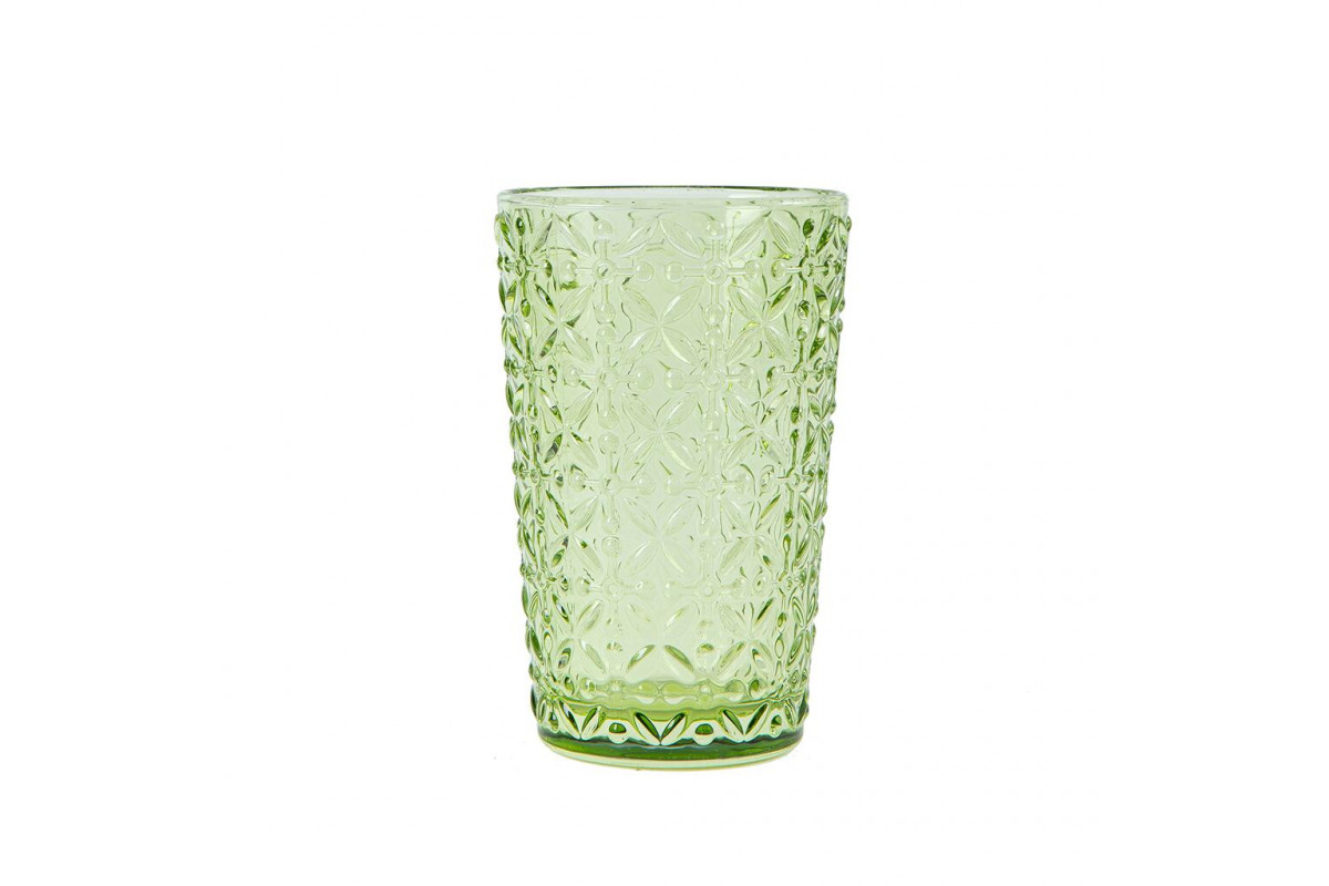 Стакан Хайбол 340 мл зеленый d 8 см h12 см Green Glass P.L. - BarWare [6]