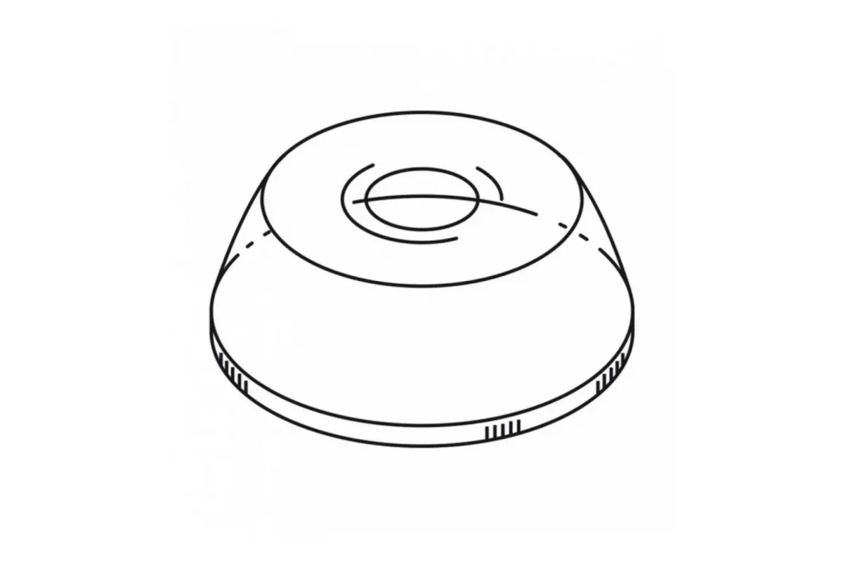 Крышка купольная с отверстием для стаканов арт.81210569, прозрачная, d 9,5 см, РЕТ, 100
