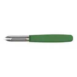 Овощечистка 6/16 см. зеленая нерж. с пластик. ручкой Icel /1/6/