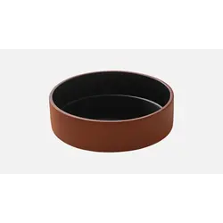 Салатник 1 л, d 18 см, h 5,5 см, цвет черный, Jardim